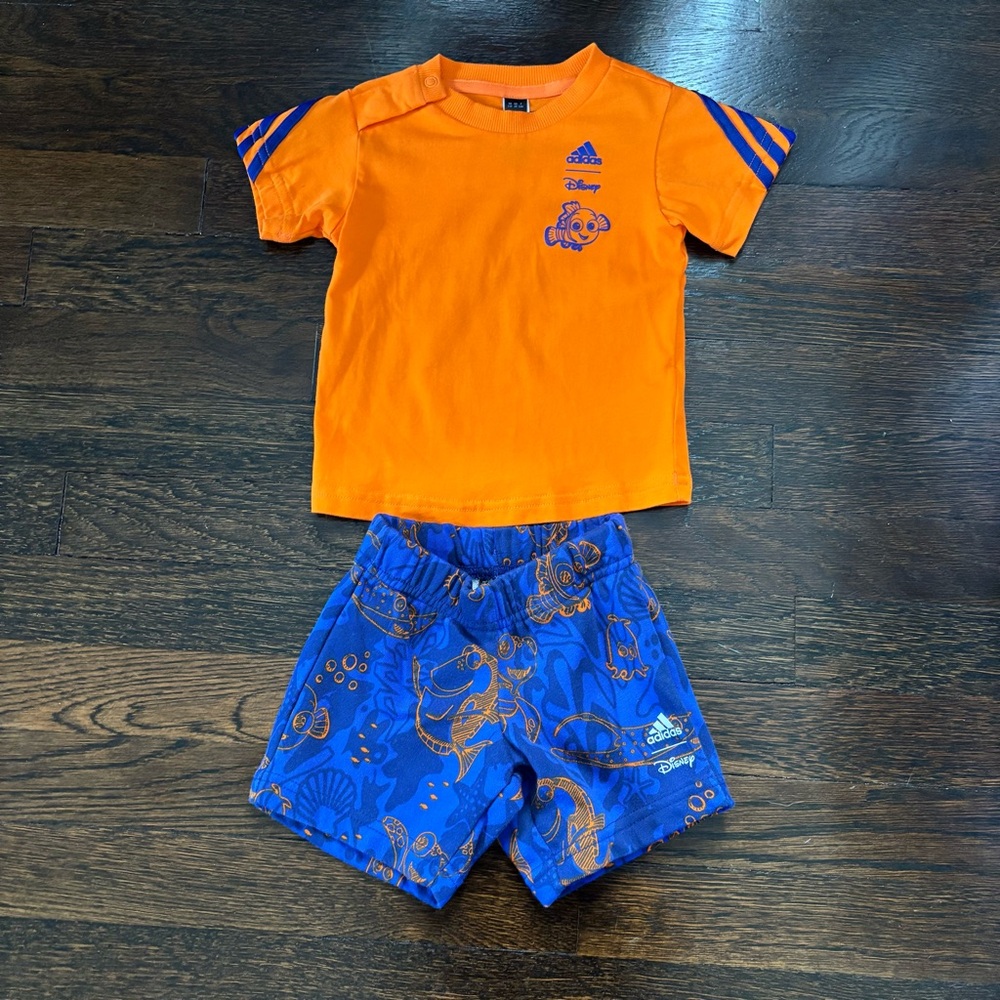 NWOT Disney x Adidas Nemo Set